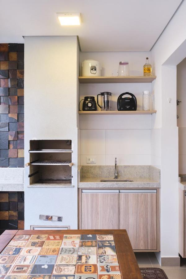 Orla Ubatuba 300 Metros - Ar Condicionado, Varanda Gourmet ภายนอก รูปภาพ