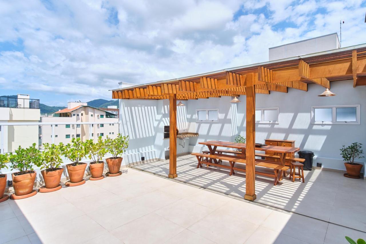 Orla Ubatuba 300 Metros - Ar Condicionado, Varanda Gourmet ภายนอก รูปภาพ