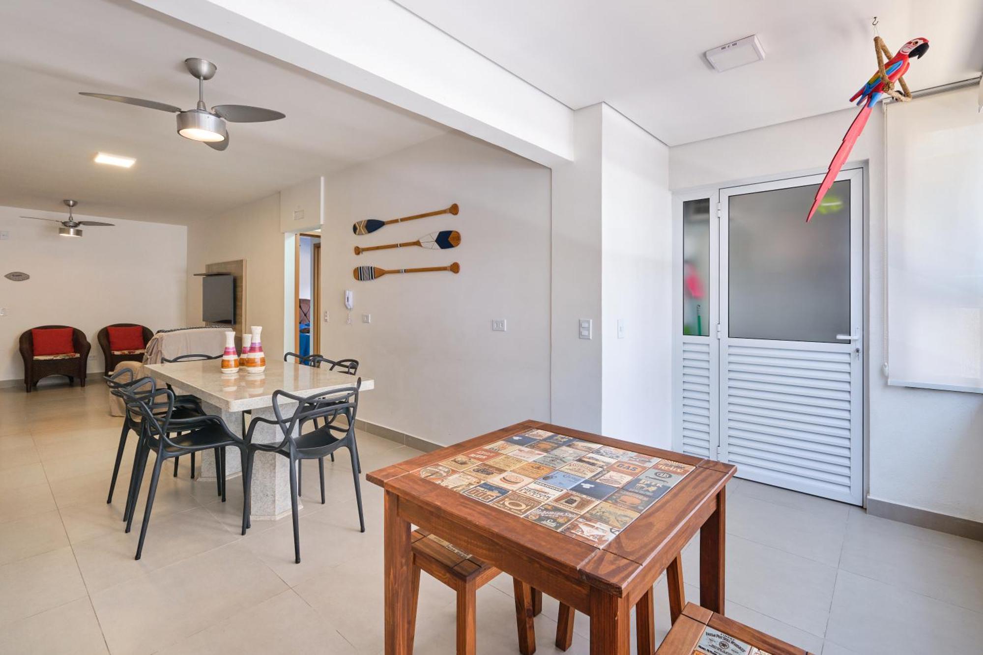 Orla Ubatuba 300 Metros - Ar Condicionado, Varanda Gourmet ภายนอก รูปภาพ