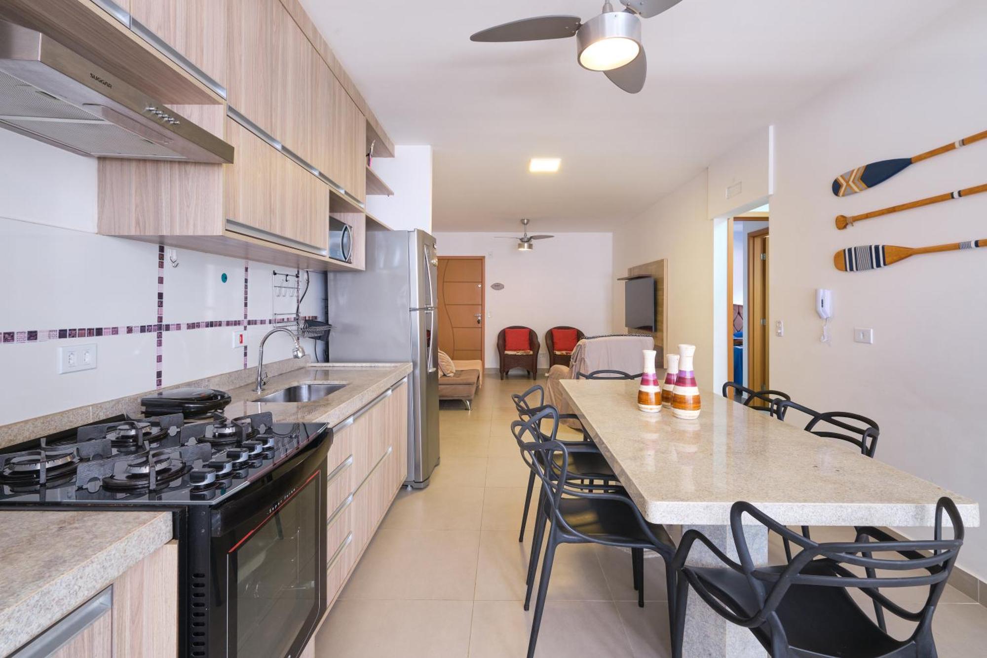 Orla Ubatuba 300 Metros - Ar Condicionado, Varanda Gourmet ภายนอก รูปภาพ