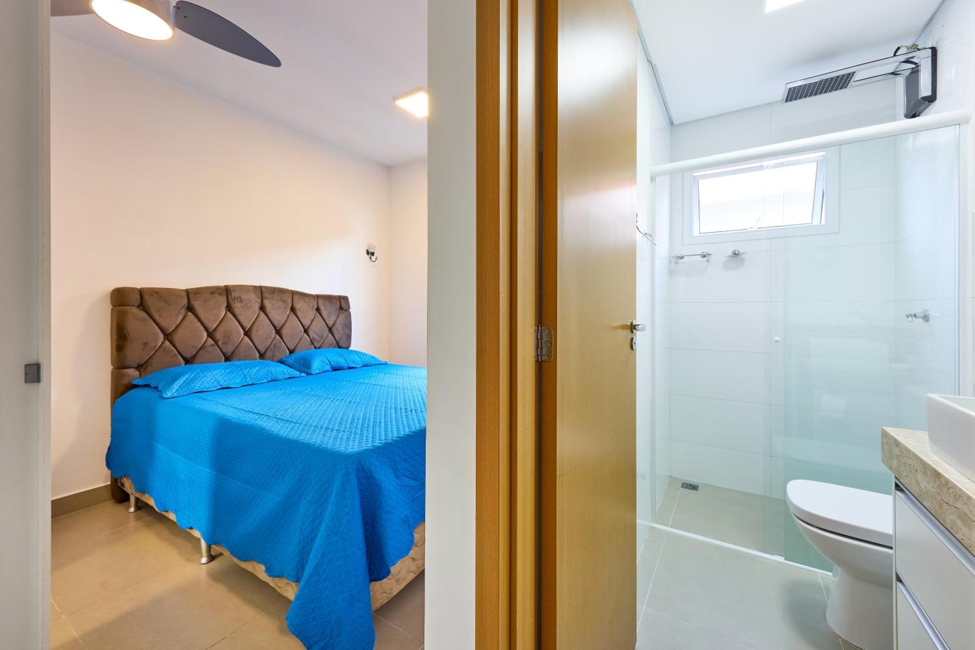 Orla Ubatuba 300 Metros - Ar Condicionado, Varanda Gourmet ภายนอก รูปภาพ